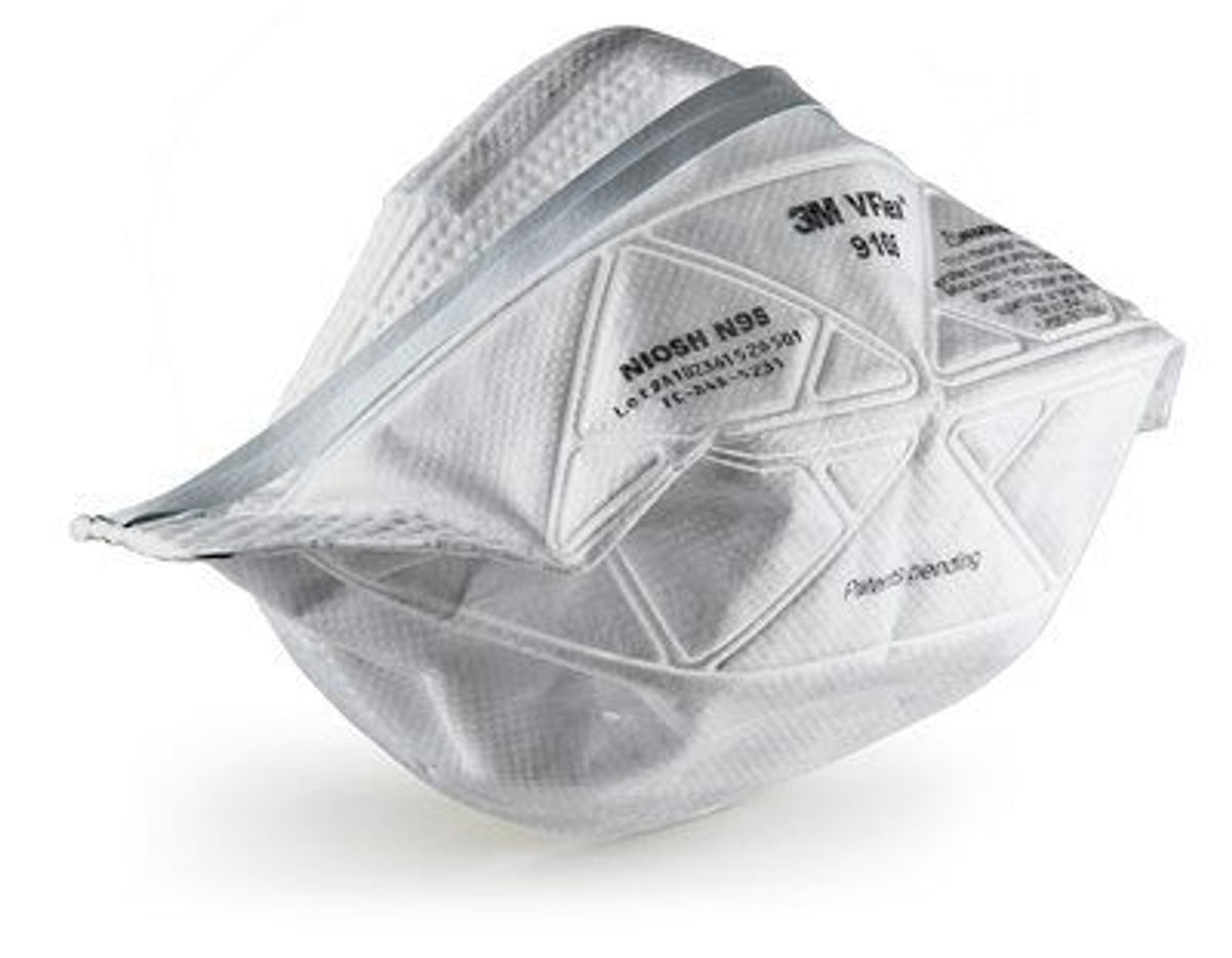 3M 9105/9105S N95 VFlex™ Particulate Respirator Mask - 10/50 Pack ...