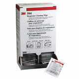 3m 504 respirator cleaning wipes retail box